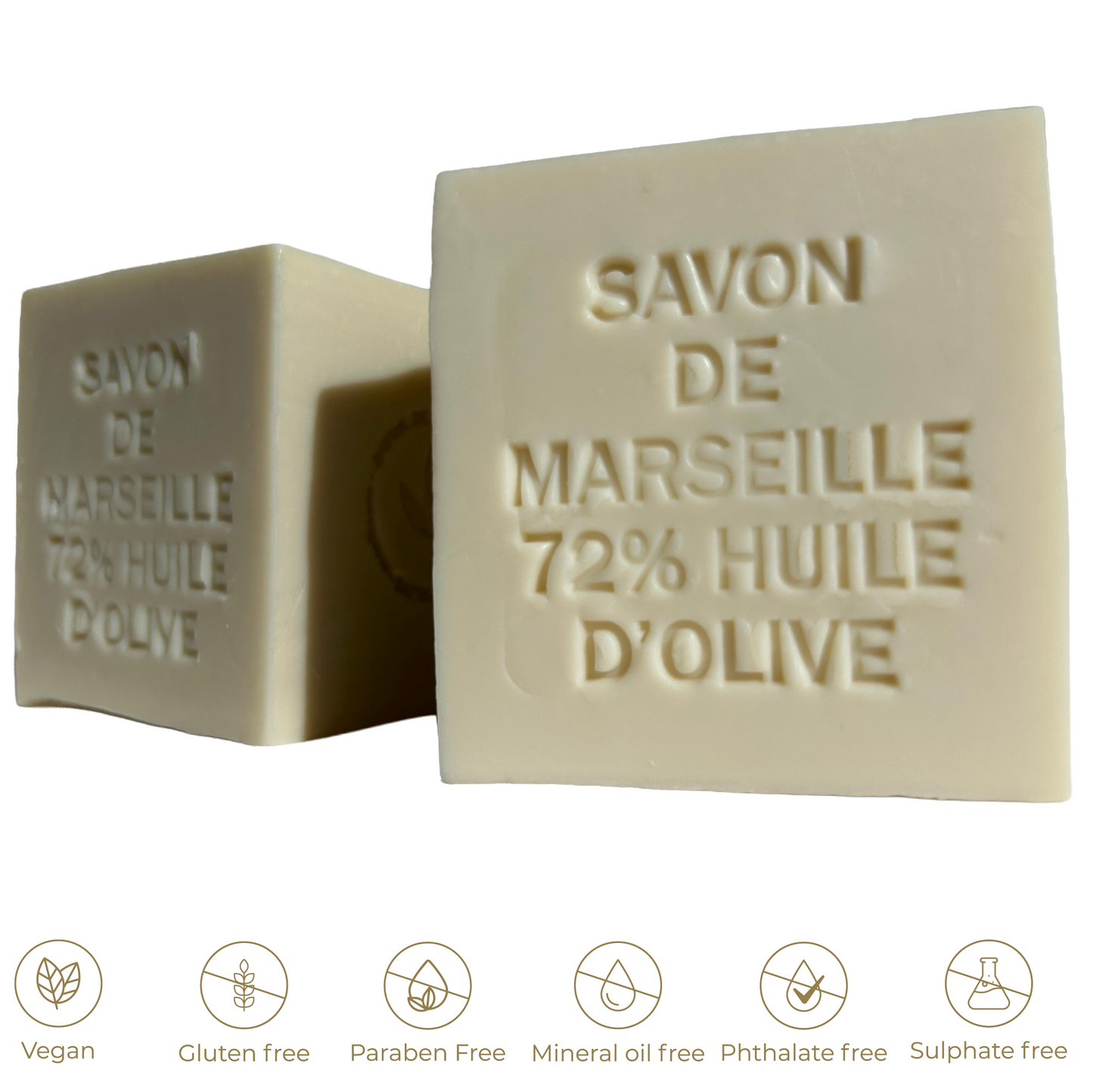 Marseille Soap Bar – 72% Virgin Olive Oil